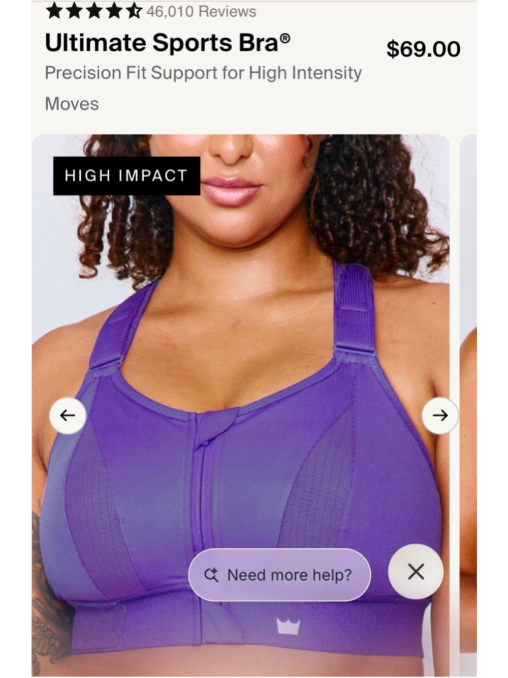 Shefit Ultimate Sports Bra 4 Luxe - Picture 7 of 12
